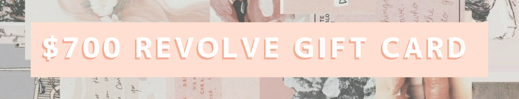 $700 REVOLVE Gift Card Giveaway