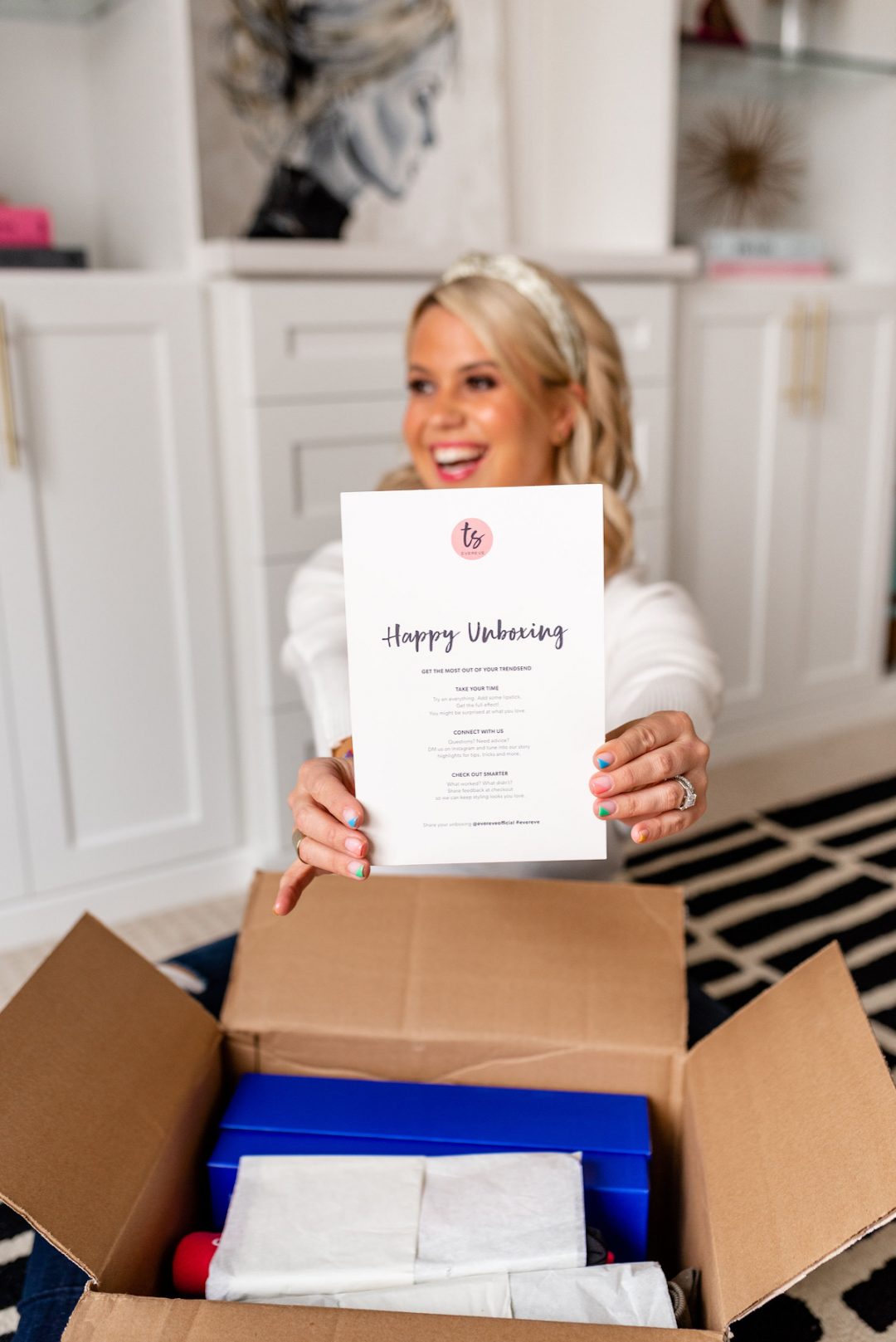 My February Evereve Trendsend Box + a discount code Edit by Lauren