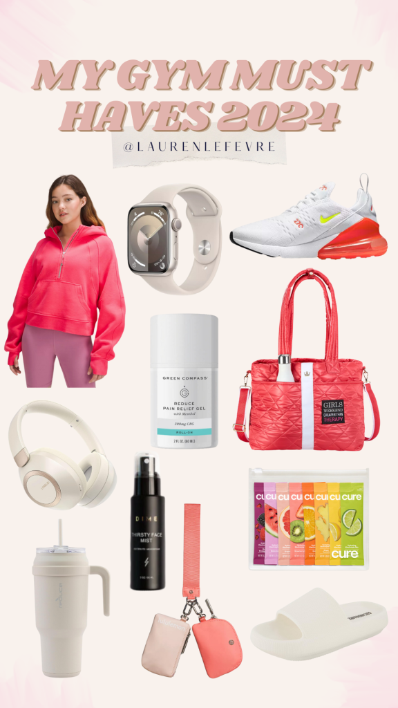 Gym Must Have's + 2024 Goals – Edit by Lauren