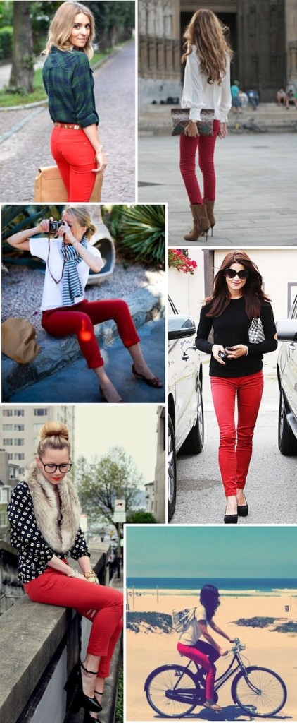 Red - Pants