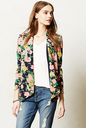 Anthroplogie Botanic Blazer.