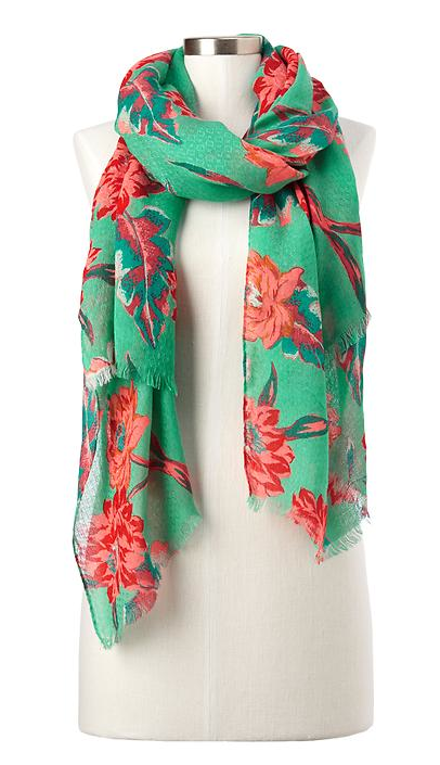 Gap Floral Scarf.