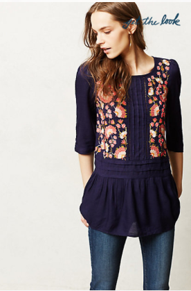 Anthropologie Luana Blouse.