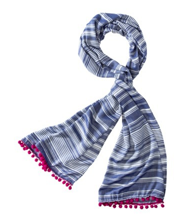 Target Merona Stripe Print Scarf.