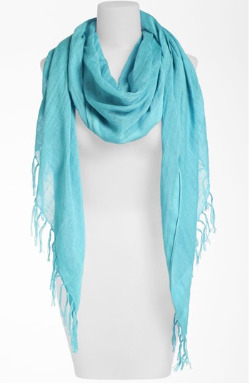 Nordstrom Linen Blend Scarf.