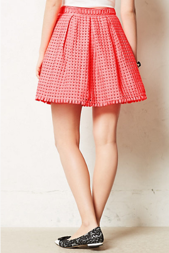 Anthropologie Coquelicot Skirt.