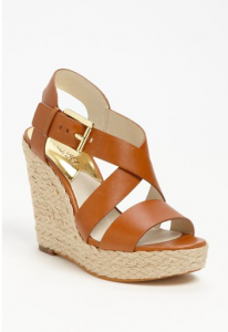 MICHAEL Michael Kors Giovanna Wedge, $149.95.