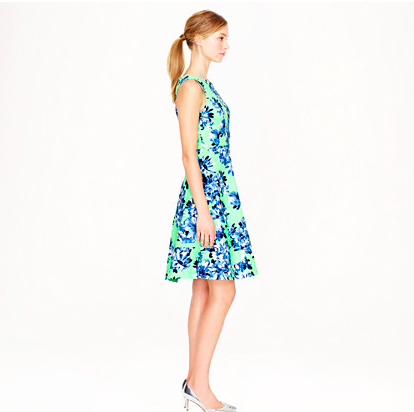 J.Crew Photo Floral Dress.