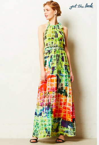 Anthropologie Kolkata Maxi Dress.