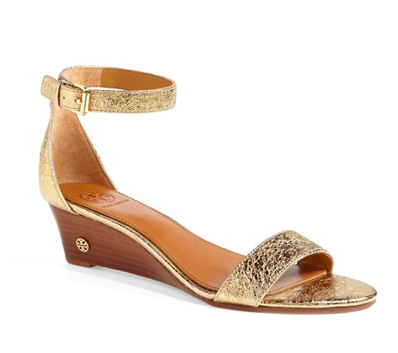 Tory Burch Savannah Wedge Sandal.