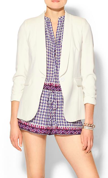 Pure Sugar Drapey Blazer via Piperlime.