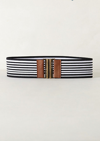 Anthropologie Striped Belt.