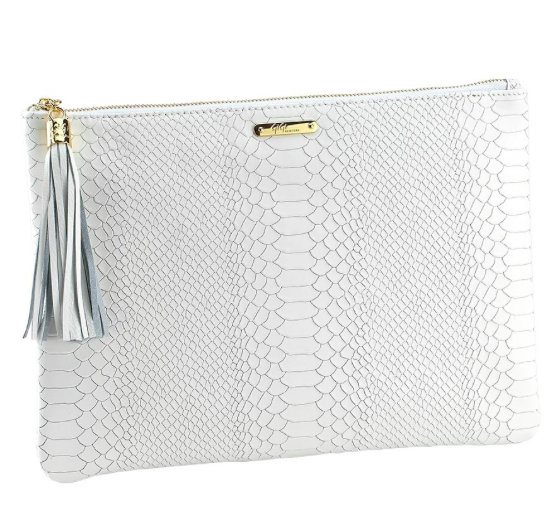 Uber Clutch in White.