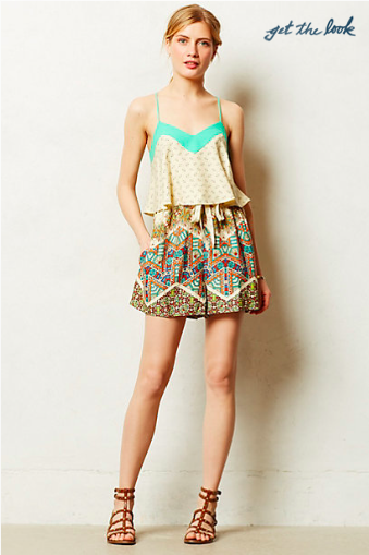 Anthropologie Mintaka Romper.