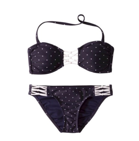 Target Xhileration Star Print Bikini.