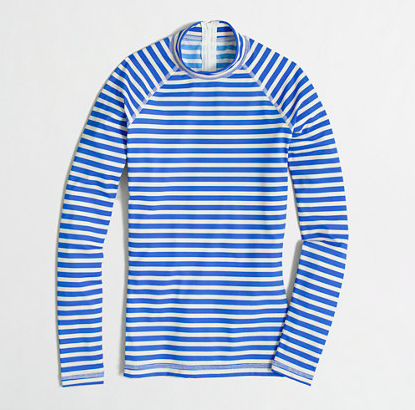 J.Crew Factory Sailor Stripe Rashguard.