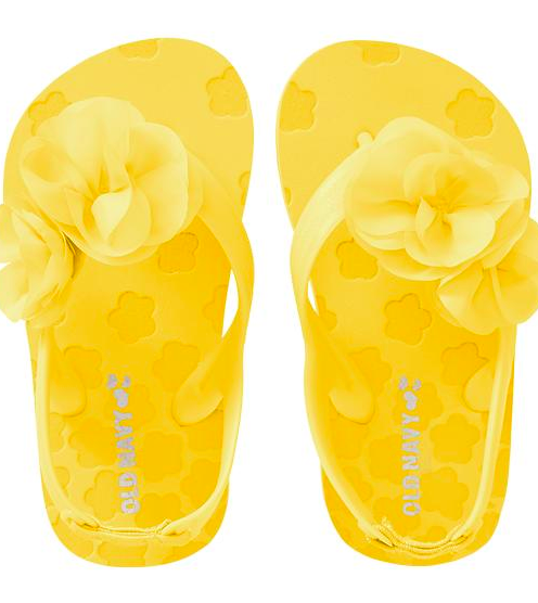 Old Navy Rosette Flipflops.