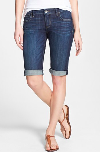 KUT from the Kloth Roll Up Bermuda Shorts {currently 405% off!}.