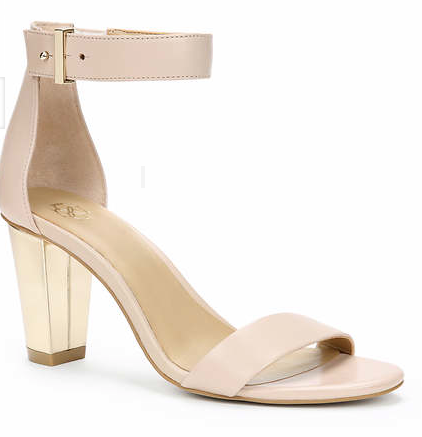 Ann Taylor Rayleigh Leather Ankle Strap Sandal, $128. {currently 50% off, making them $64!}