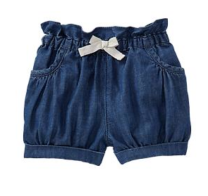 Gap Kids Denim Bubble Shorts.