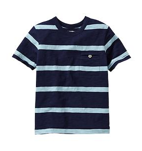 Gap Slub Striped Pocket Tee.