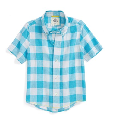 Mini Boden Washed Summer Sport Shirt.