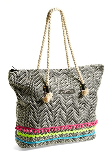 Rip Curl Straw Beach Tote, $49.50.