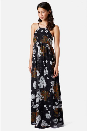 Topshop Folk Print Maxi Dress.