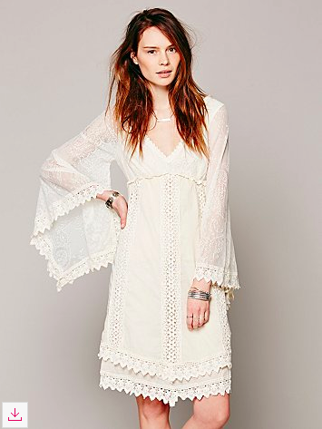 Free People Nightingale Dress, available in three colors and on sale!