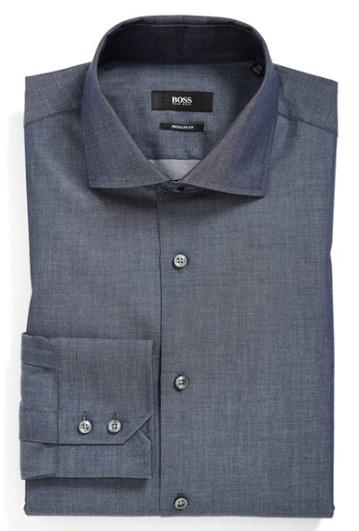 Hugo Boss Sharp Fit Check Dress Shirt