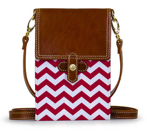 The Barrington Gifts Stadum Crossbody in Jackie's University of Alabama colors.