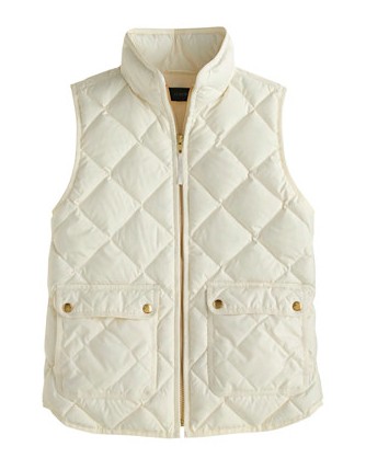 J.Crew Excursion Quilted Vest.