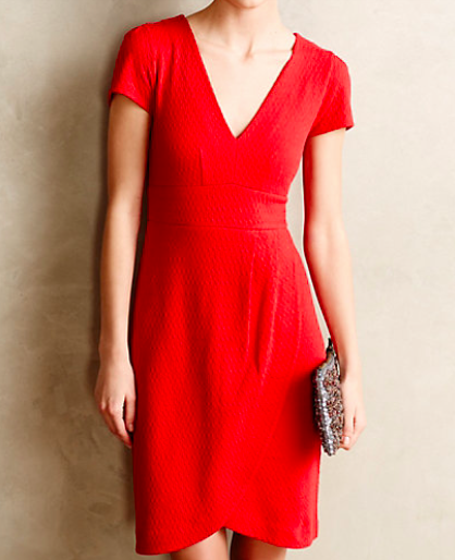 Anthropologie Tulip Hem Dress.