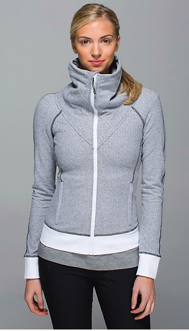 This Lulu Lemon Be Present Jacket is on my wish list!