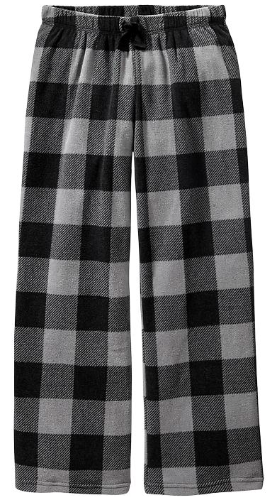 Old Navy Plaid Fleece Pajama Bottoms.