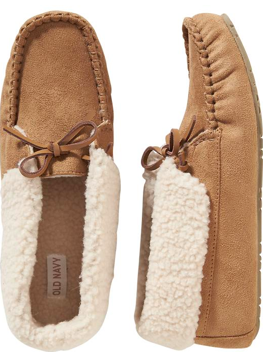 Old Navy Women's Sherpa Bootie Slippers.