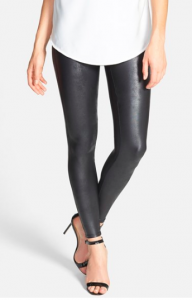SPANX Fuax-Leather Leggings. {These are currently out of stock everywhere in certain sizes, but I have been told that they will be re-stocked this month!}
