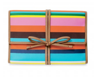 Bring It Jewelry Roll in Multistripe, $39.