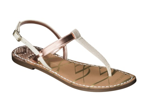 Kamila Thong Sandal in Bone, $24.99.