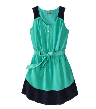 Merona Women's Shirttail Hem Dress, $24.99.