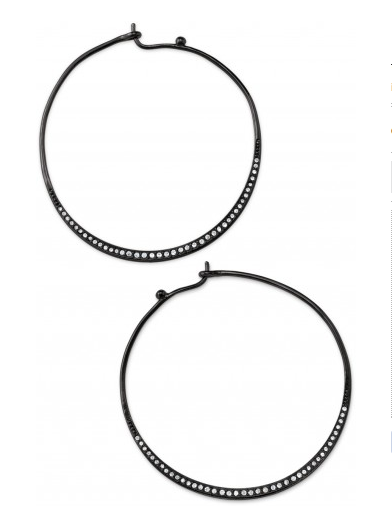 Heiress Hoops, $24.75 {originally $44}.