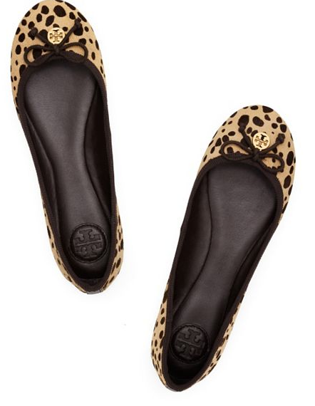 Tory Burch Calfhair Chelsea Ballet Flat.