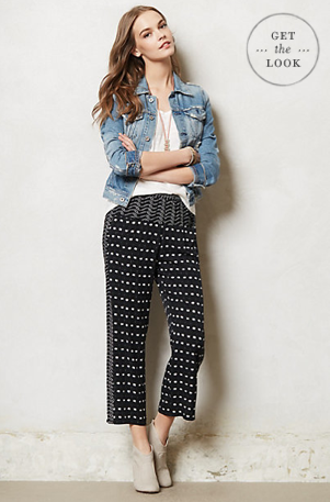 Anthropologie Harlow Slouchy Pants, $68.