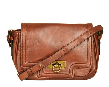 Topshop Faux Leather Crossbody.