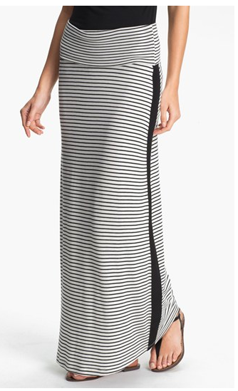 Nordstrom Tuxedo Stripe Maxi Skirt, $58.