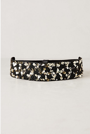 Anthropologie Embellish Corset Belt, $48.