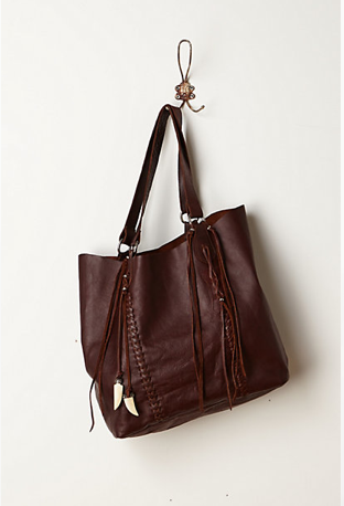 Anthropologie Antero Leather Tote, $128.