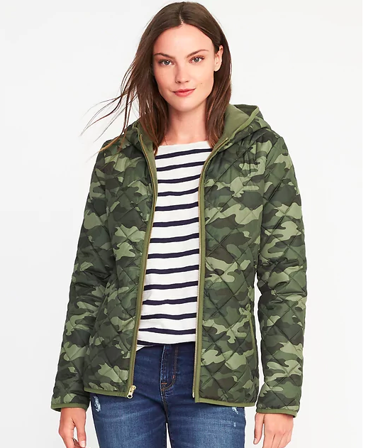  I snagged  this Old Navy camo jacket  for just $27 over the weekend! How cute is it?! 