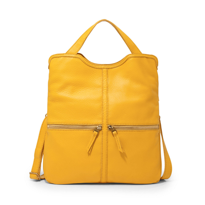 yellow tote